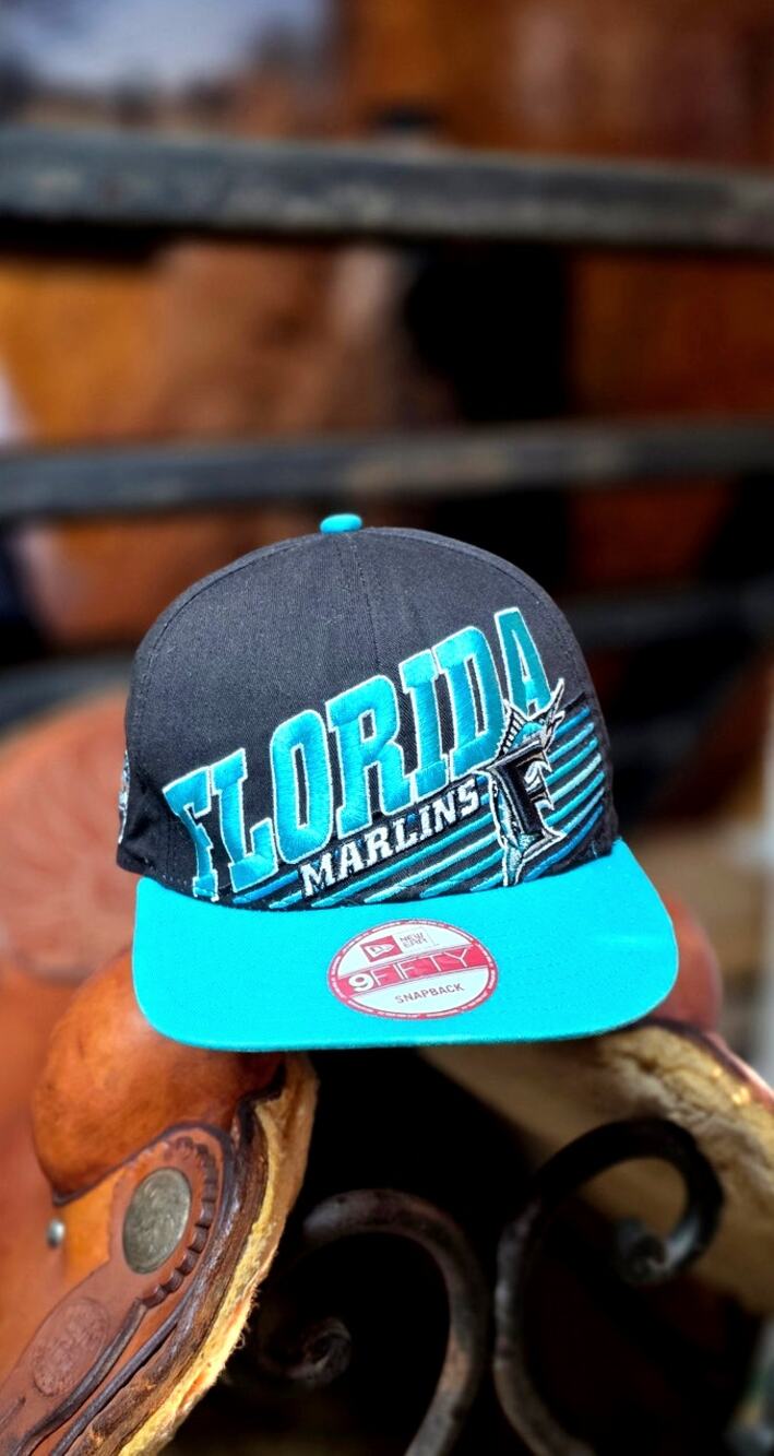 Vintage Florida Marlins New Era 9FIFTY Snapback Hat